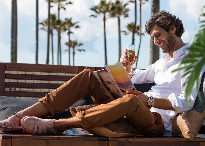 冬のゴルフも〈パーリーゲイツ〉でスタイリッシュに！“セットアップ