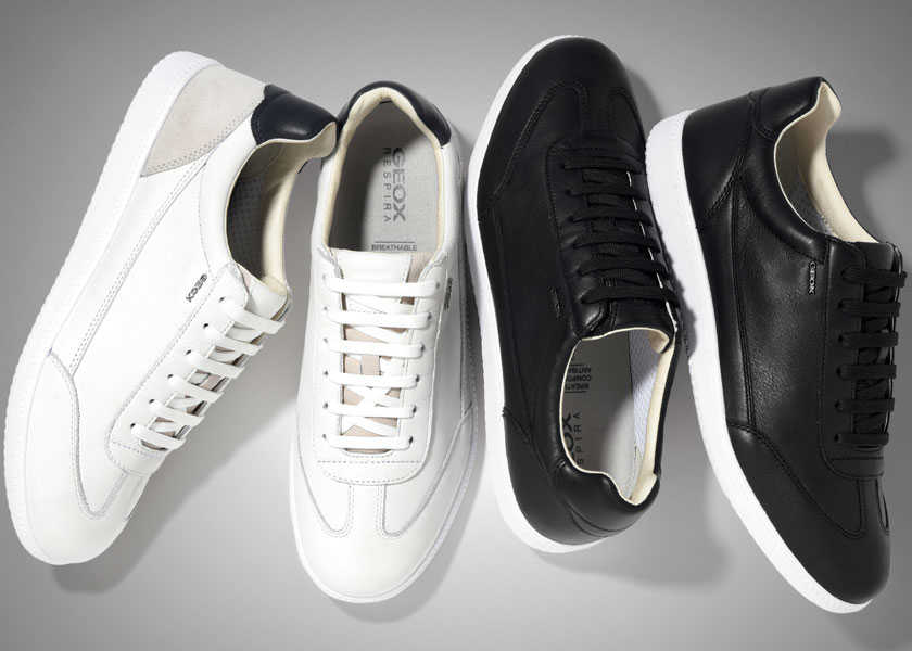 レザーシューズ白黒スニーカータイプ Chester チェスター/ブラック/ホワイト】 メンズ・レディース レース