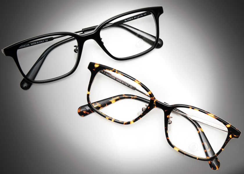 FOCUS ON 今月注目したいモノ・コト大人の男の顔にしっくりはまる〈モンクレール ルネット〉のラグジュアリーな眼鏡とは？