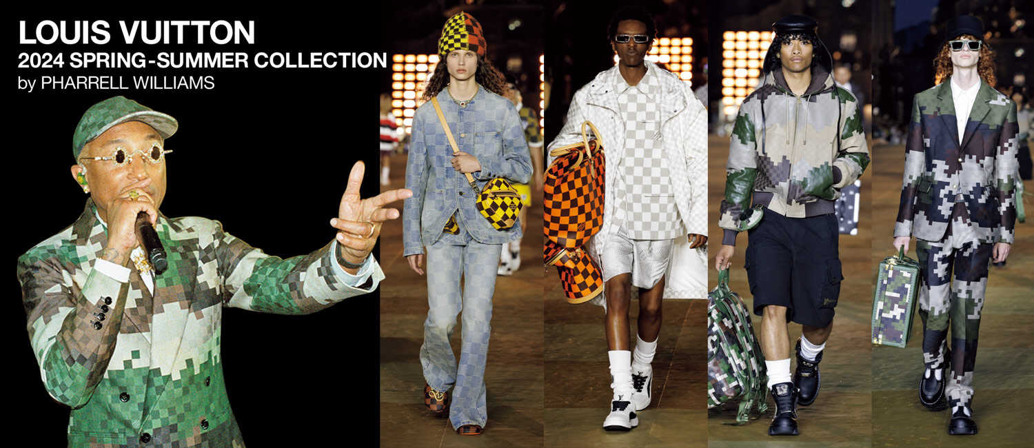 Safari 2023年10月号 Special IssueLOUIS VUITTON 2024 SPRING-SUMMER COLLECTION by PHARRELL WILLIAMS