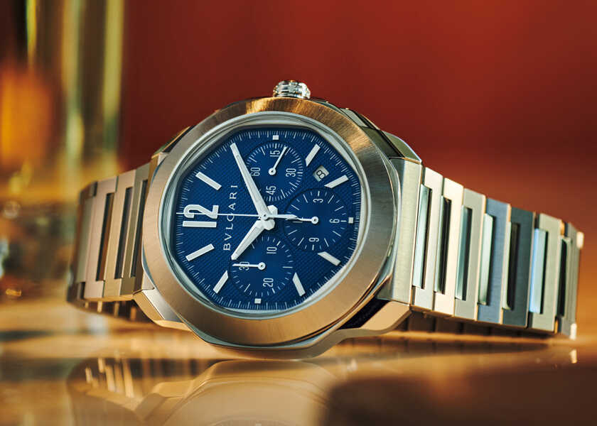 Brand HUNT！〈ブルガリ〉の贅沢腕時計と過ごす至極のバータイム
