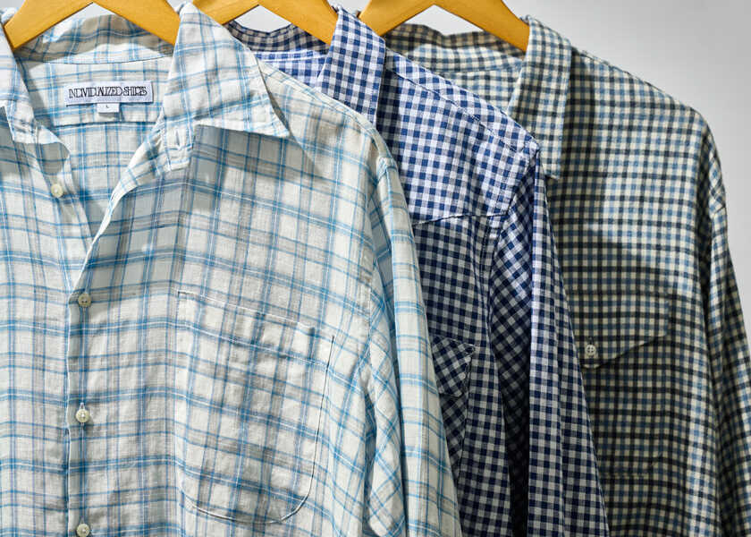 いい大人が着るなら、 チェックシャツは“小柄”を選ぶといい！