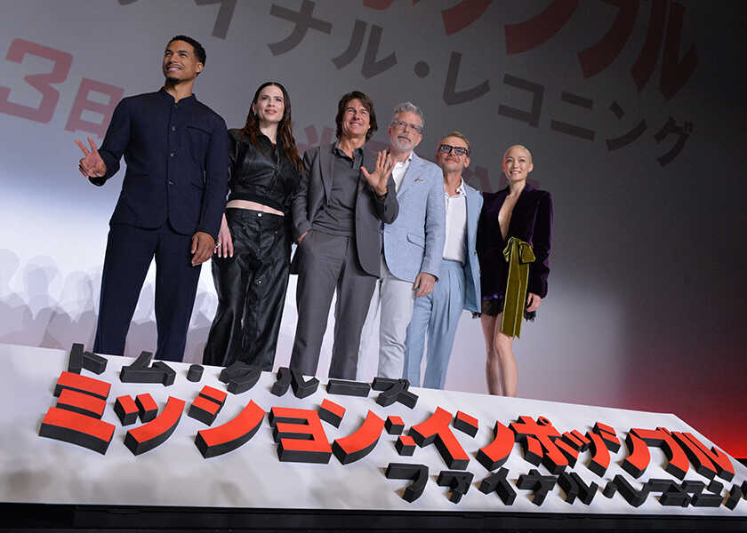 『ミッション：インポッシブル／ファイナル・レコニング』で来日！トム・クルーズ「人生は冒険。怖いと思ってもいい、でもとにかく前へ進むことが大事なんだ」