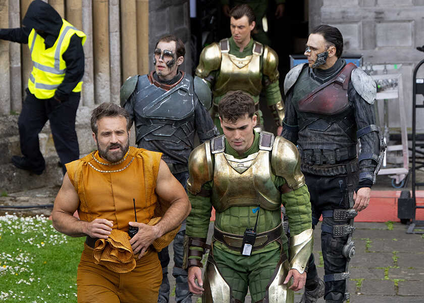 新作映画『マスターズ・オブ・ザ・ユニバース（原題）』の撮影現場にイドリス・エルバが合流！