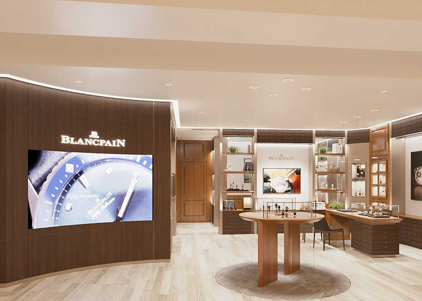 ラグジュアリーな空間を堪能！“ブランパン ブティック 銀座三越”がオープン！
