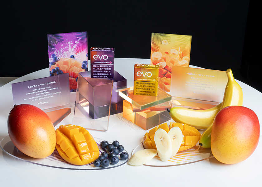 Ploom専用たばこスティック“EVO”から、人気の“トロピカル”フレーバー2