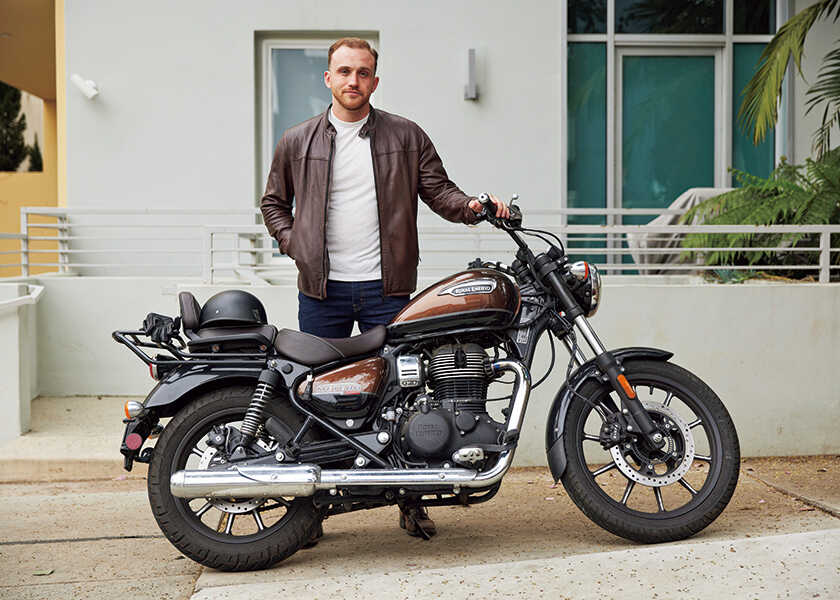 カリフォルニアのモーターサイクリスト！ vol.37快適なロングライドが楽しいスポーツクルーザー！　〈ロイヤルエンフィールド〉メテオ350