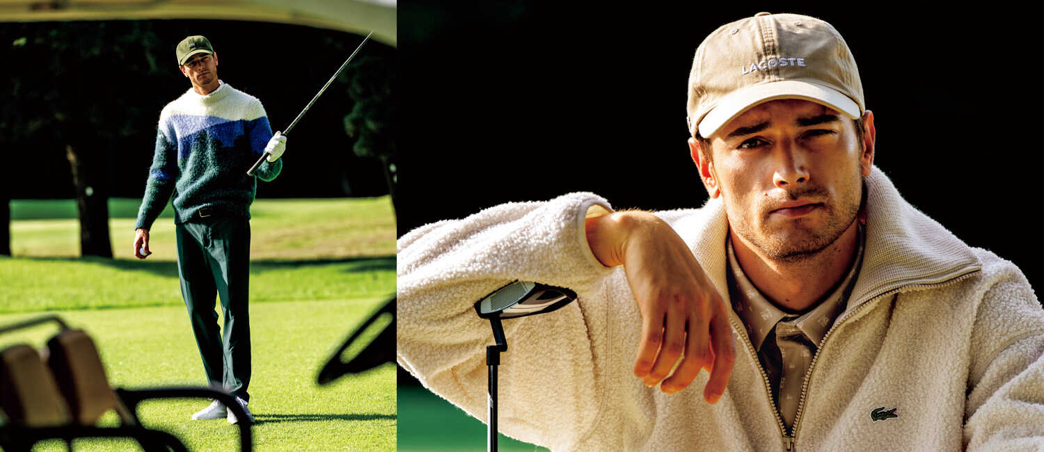 冬のゴルフも〈パーリーゲイツ〉でスタイリッシュに