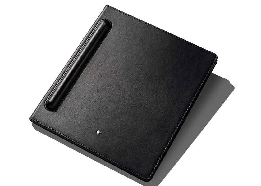 モンブラン デジタルペーパーフォリオ 本体+カバー（ブラック） デジタルなのに手書きの書き心地!?〈モンブラン〉が“モンブラン