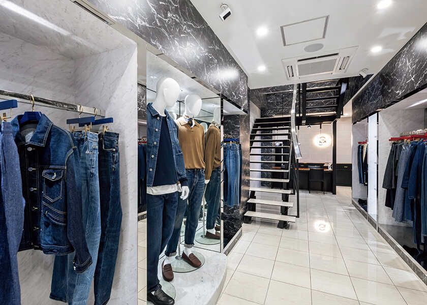 ハートに火をつけて!〈ジーフランコ〉のデニム好きにはたまらない新空間!