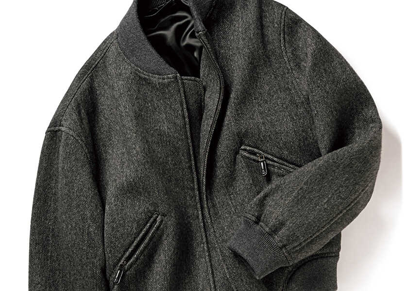 Catch the Wave！優しいカシミヤの素材感と暖かさが堪能できる、〈ジョルジオ アルマーニ〉の1着！