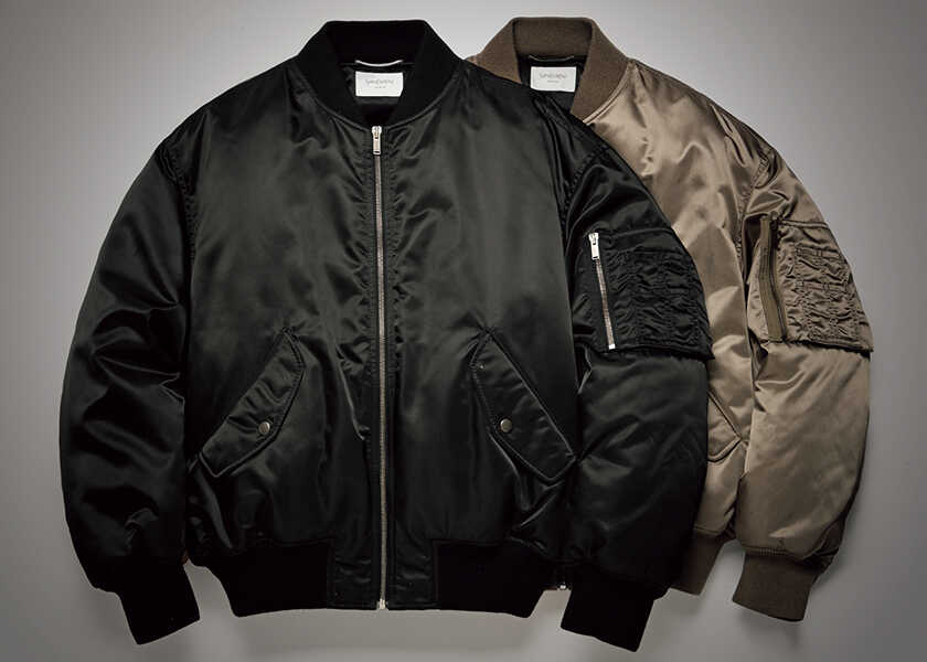 FOCUS ON 今月注目したいモノ・コト!〈サンローラン〉、アウターのお洒落の格上げは“足す”より“引く”が効果的!?