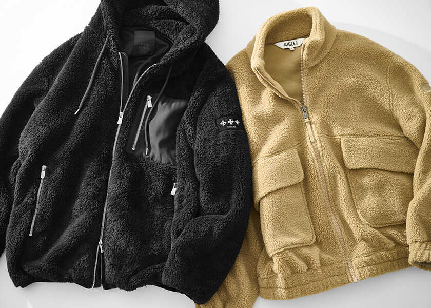 寒さは気持ちいい〜アウターで凌ぐ! 触っていたいフワフワ感、秋冬の海辺に映えるフリースは最高!