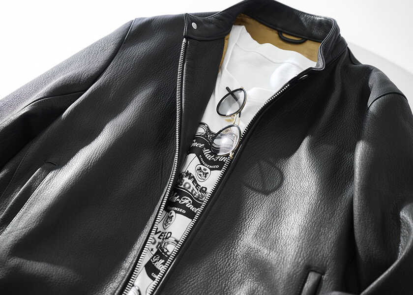 一気に男らしさが加速する! オーセンティックなライダースで、都会的なコーデを作る方法!