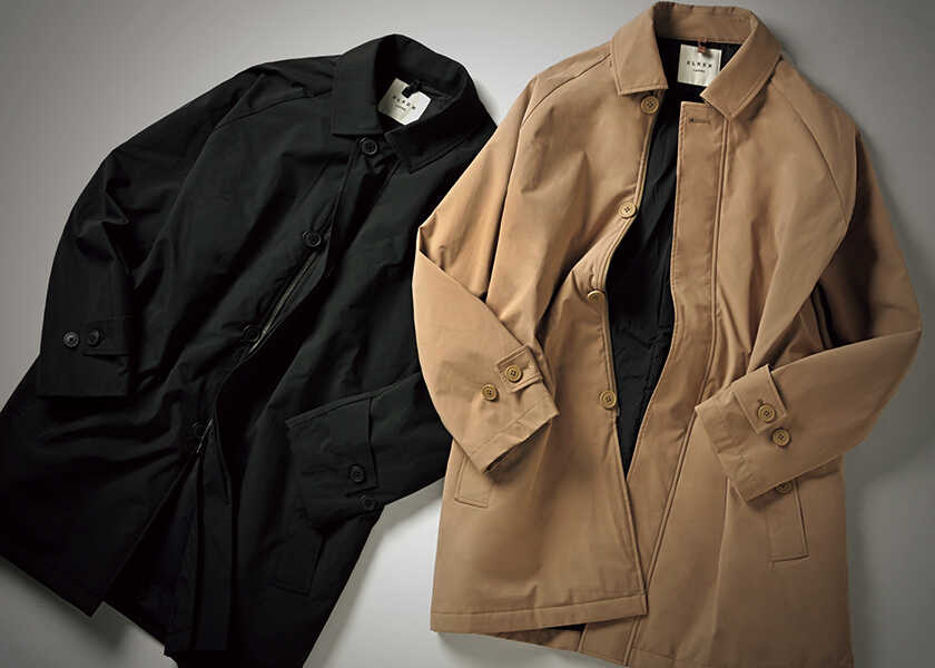 FOCUS ON 今月注目したいモノ・コト！これからの街顔コート選びは“才色