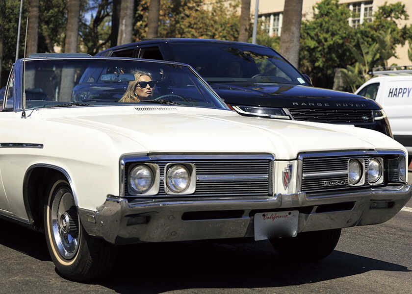 セレブと西海岸カーライフ! Vol.40時代を作ったスーパーモデル【ケイト・モス】は、“洒落感”あるクルマ選び!