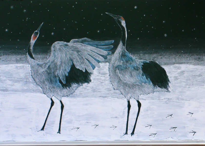 繊細な表現に圧倒される！話題の“黒板アート”とは？