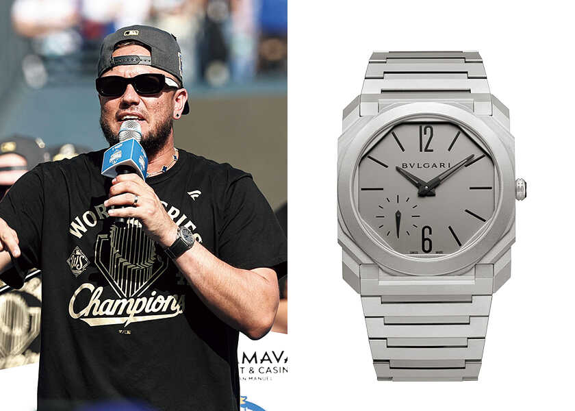 セレブのお気に入りブランドの正体！ Vol.156【ミゲル・ロハス】の愛用ブランドは、〈ブルガリ〉の腕時計！