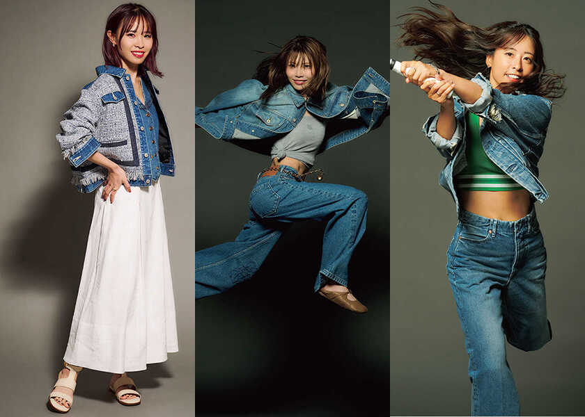 【中島ひとみ】や【山本有真】、【園田彩乃】が登場！【年末年始まとめ配信】アスリートとデニム、世界でも活躍する選手たちのこだわりとは？