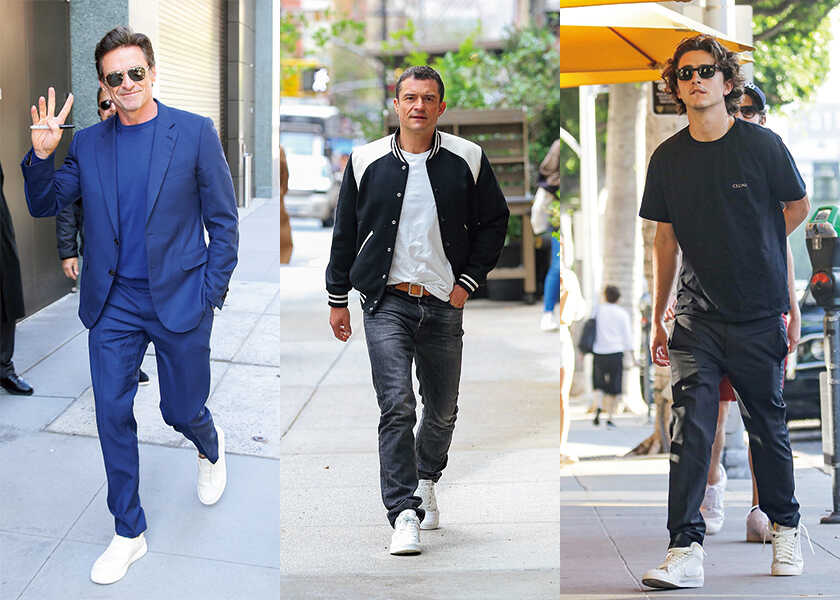 セレブのお洒落スニーカーを探せ！ Vol.17セレブの足元はやっぱり“白”がいい!?