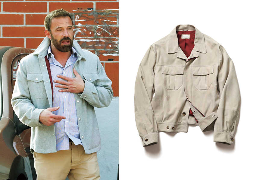 セレブのお気に入りブランドの正体！ Vol.160【ベン・アフレック】の愛用ブランドは、〈ブルネロ クチネリ〉のブルゾン！