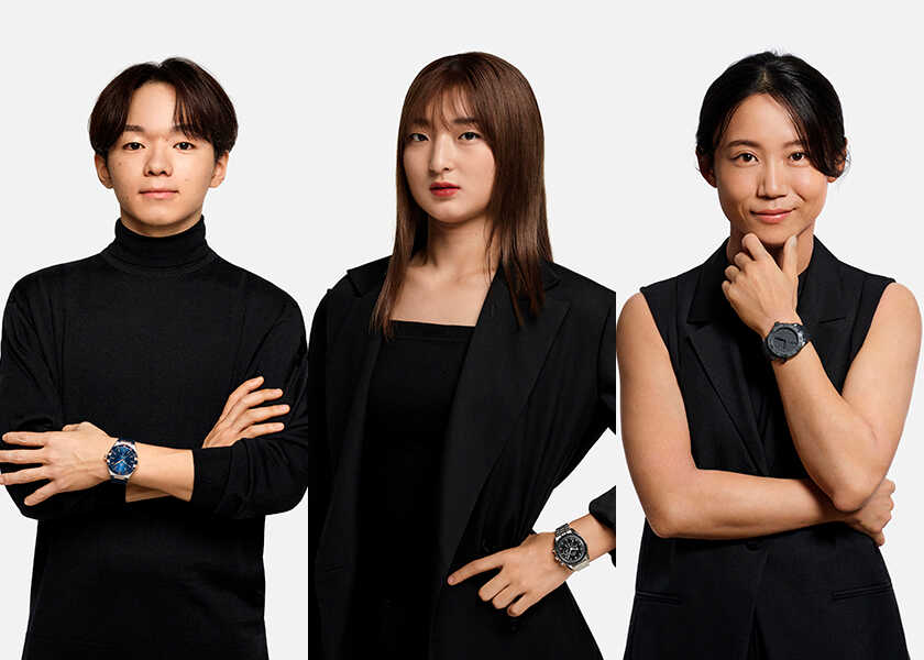 世界の頂点を目指す日本人アスリート3名が〈オメガ〉アンバサダーに