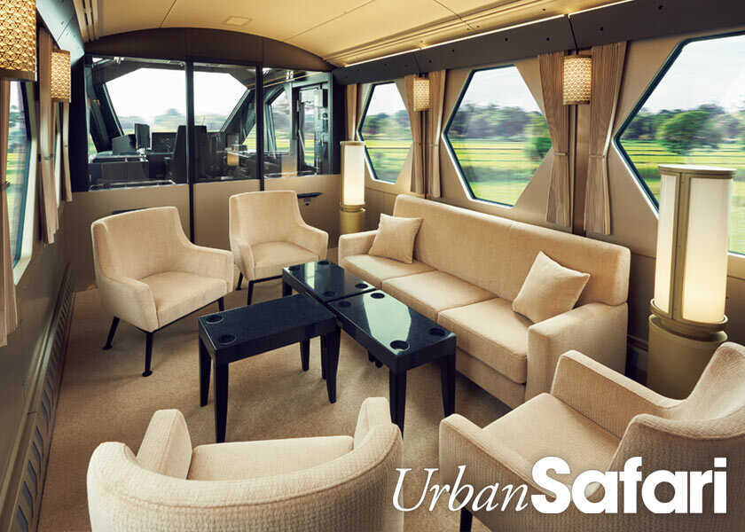 浅草と日光・鬼怒川温泉を結ぶ〈東武鉄道〉のスペーシア Ｘ。大人旅の新しい目的は贅沢な移動時間を過ごすこと。