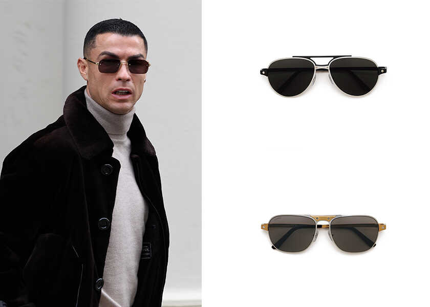 セレブのお気に入りブランドの正体！ Vol.161【クリスティアーノ・ロナウド】の愛用ブランドは、〈カルティエ〉のサングラス！