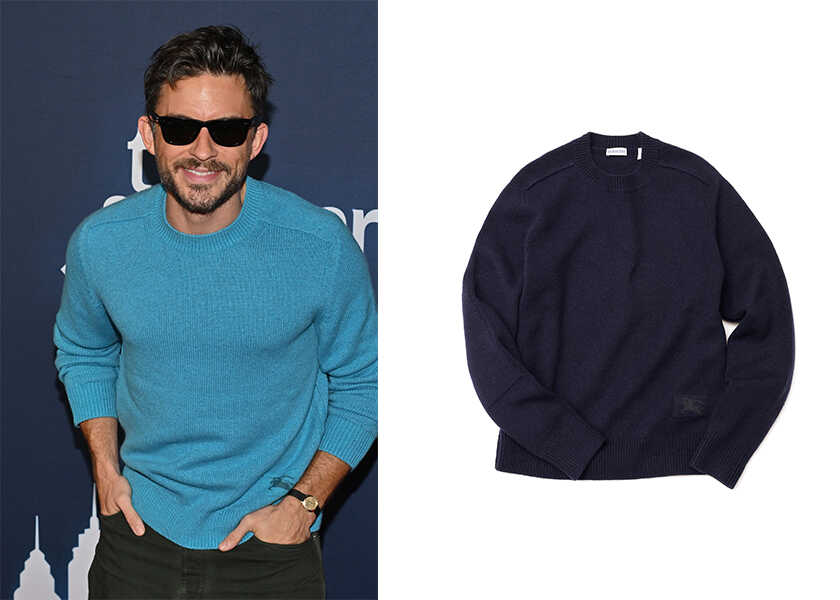 セレブのお気に入りブランドの正体！ Vol.164【ジョナサン・ベイリー】の愛用ブランドは、〈バーバリー〉のニット！