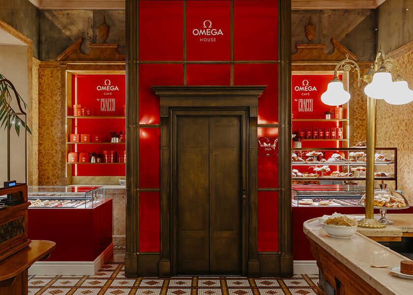 ミラノ・コルティナ冬季オリンピックの期間中に突如、出現！ジョージ・クルーニーも訪れた、オメガハウスって知っている？