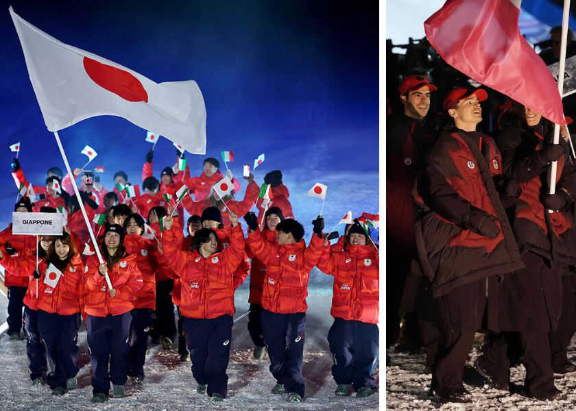  ミラノ・コルティナ冬季オリンピックで代表チームの選手が着ているウエアのブランドって⁉︎　パート１