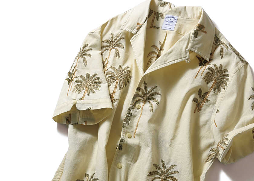 Catch the Wave！好みも襟元もオープンで、気分が上がる開襟シャツ！