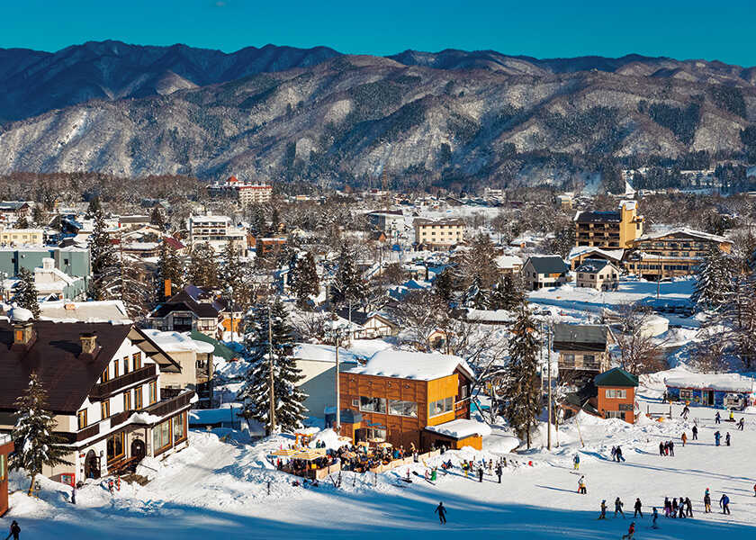ハートに火をつけて！白馬の雪山でシャンパーニュを堪能！