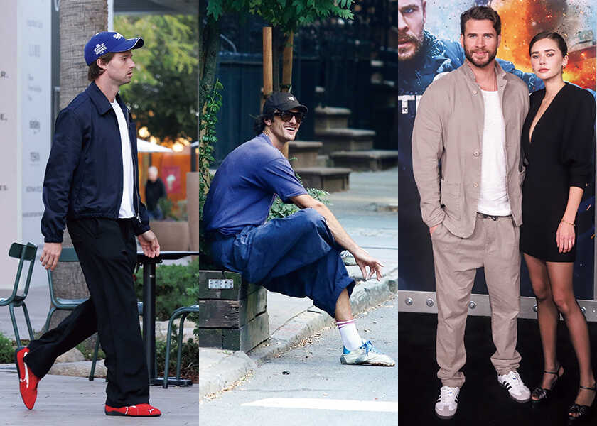 セレブのお洒落スニーカーを探せ! Vol.19-1【Vol.1】お洒落セレブの足元は“ぺたんこ”スニーカー!