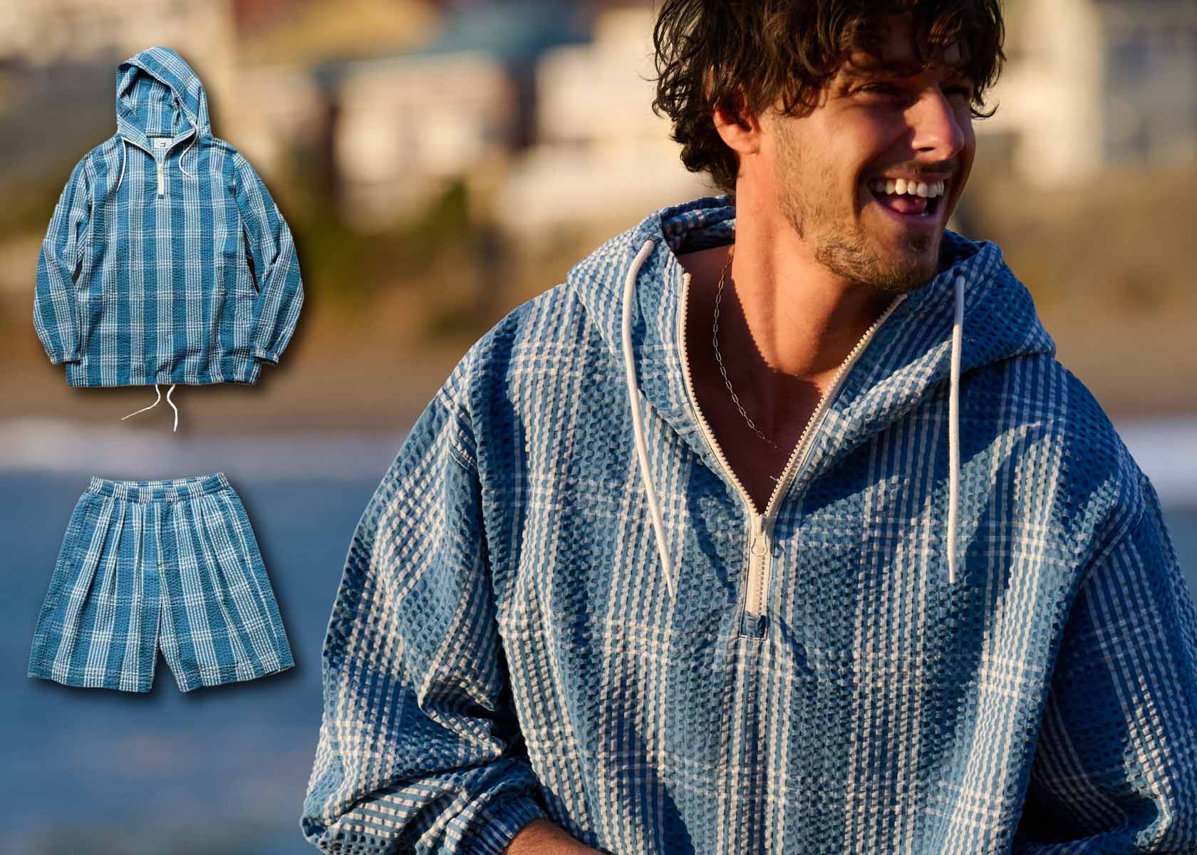 【着まわし力抜群】大人の休日は〈ザ・ダファー・オブ・セントジョージ〉の涼感セットアップで！