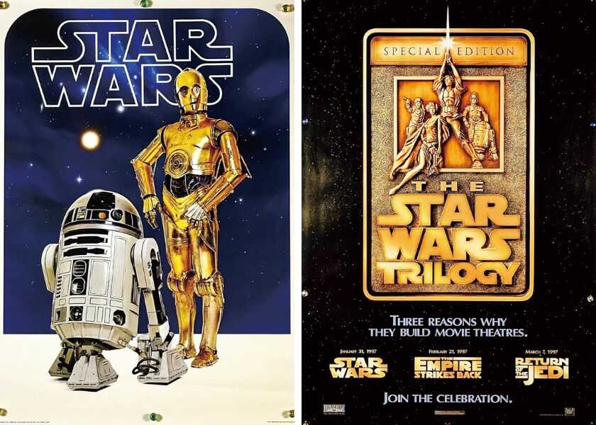 スター・ウォーズグッズの中でも注目なのは旧３部作のアメリカ版劇場用ポスター