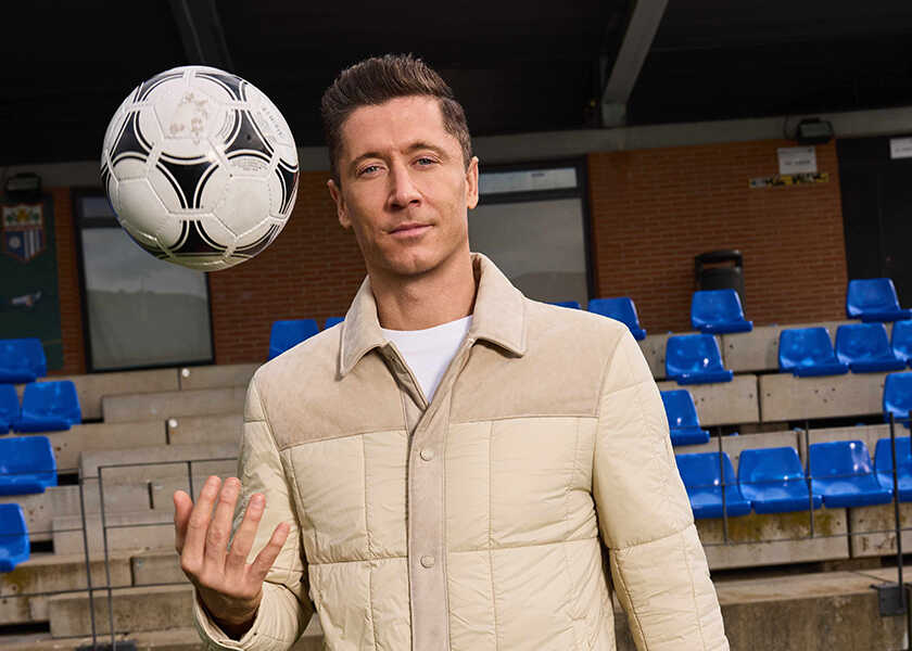 ブランドを象徴するキャンペーンシリーズProtect Your Craftの第５章にロベルト・レヴァンドフスキが2026年春夏コレクションで登場！