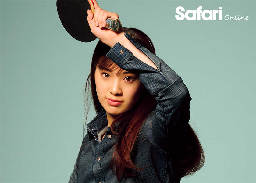 アスリートとデニム世界ランキング急上昇中の卓球日本代表【長﨑美柚】！　デニム・オン・デニムで大人らしく！