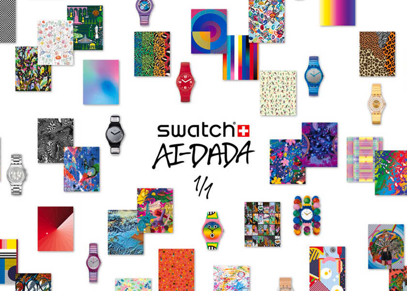 スウォッチがAIで作る、唯一無二の時計体験