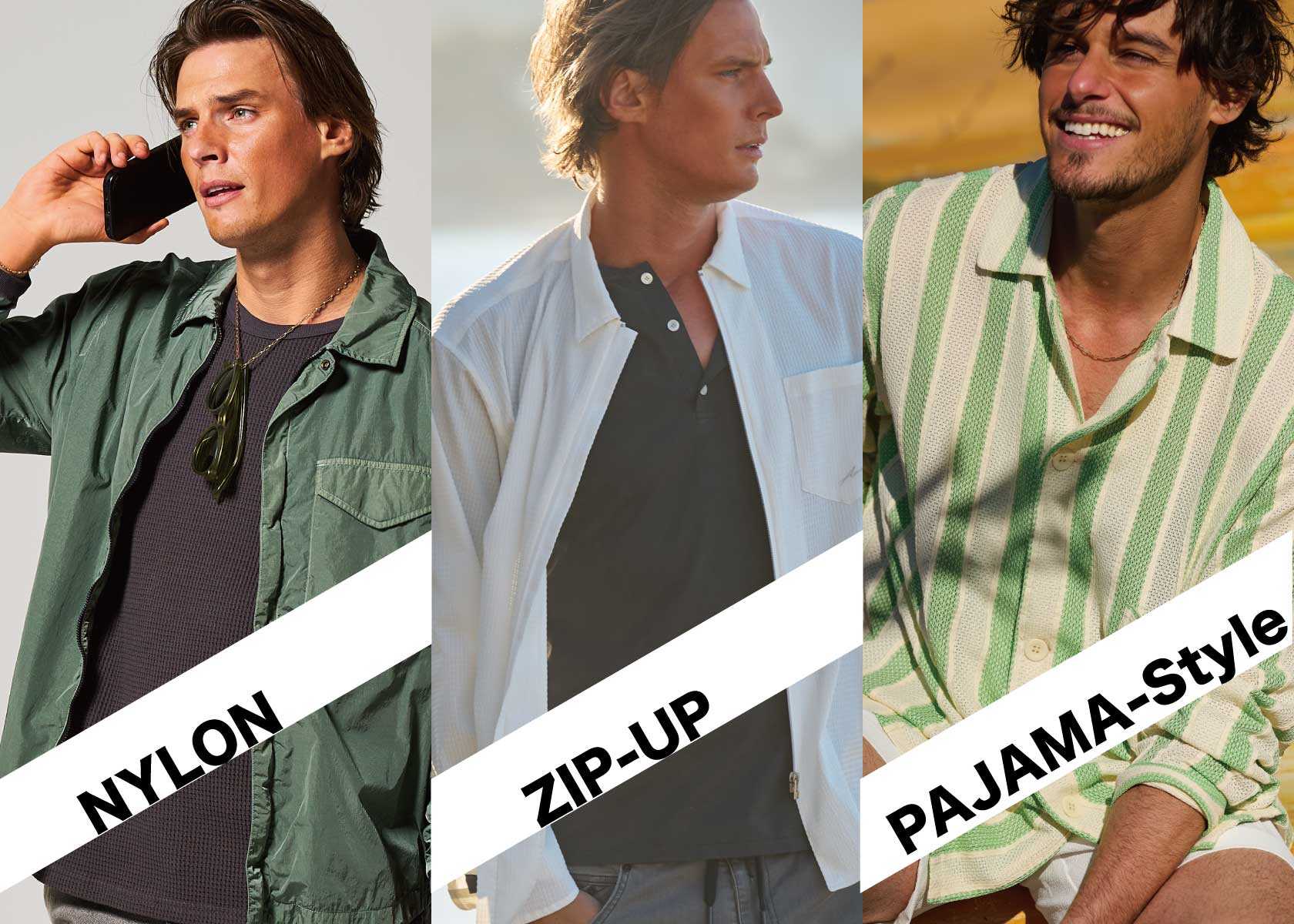 大人の春は個性派シャツで差がつく！