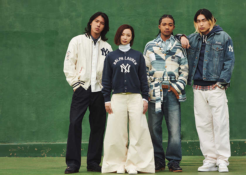 いよいよ開幕で野球漬けになりそう!? MLB×〈ラルフ ローレン〉の夏服で、野球観戦もお洒落に差をつける！ 