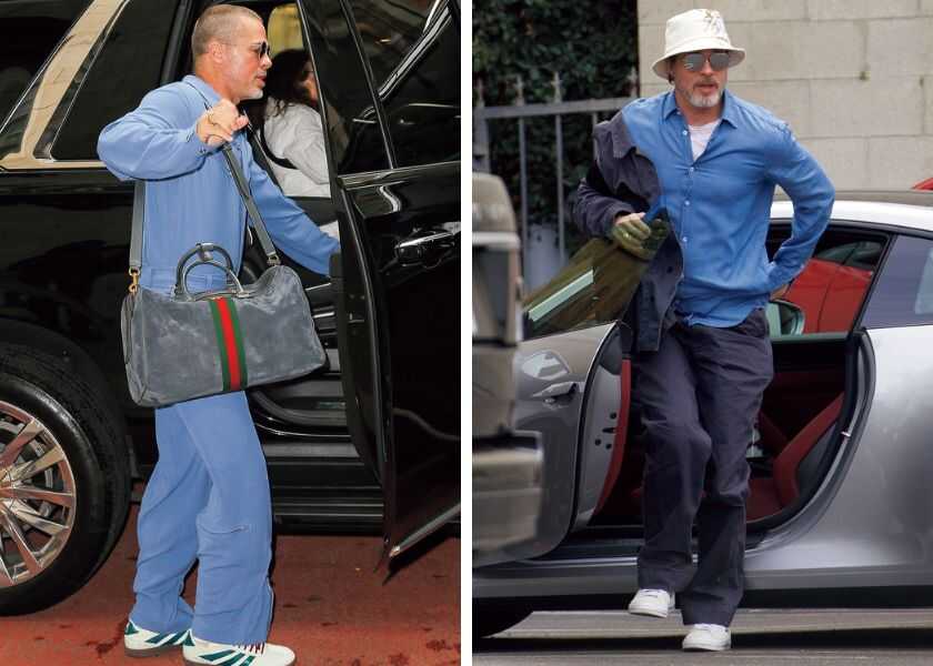 やっぱりセレブは青が好き?ブラピはいつだって青い⁉︎