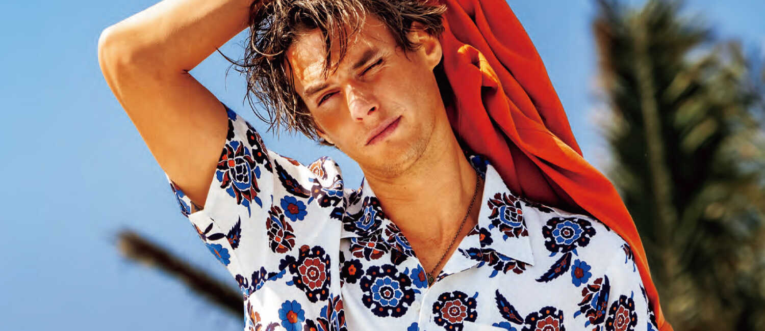 ビーチリゾートで着たい〈タトラス〉の新作！大人の海カジュアルは“柄”と“白”で作る！