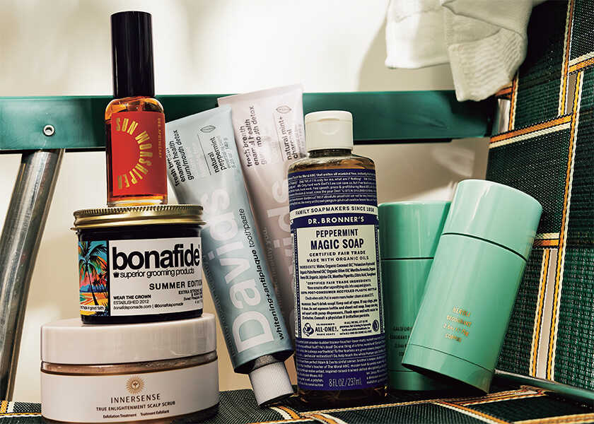 Safari BEAUTY 海男のための身だしなみ！ Vol.3ナチュラル成分配合で肌にも環境にも優しい男に!?　海好き男なら見逃せない西海岸生まれのコスメ！