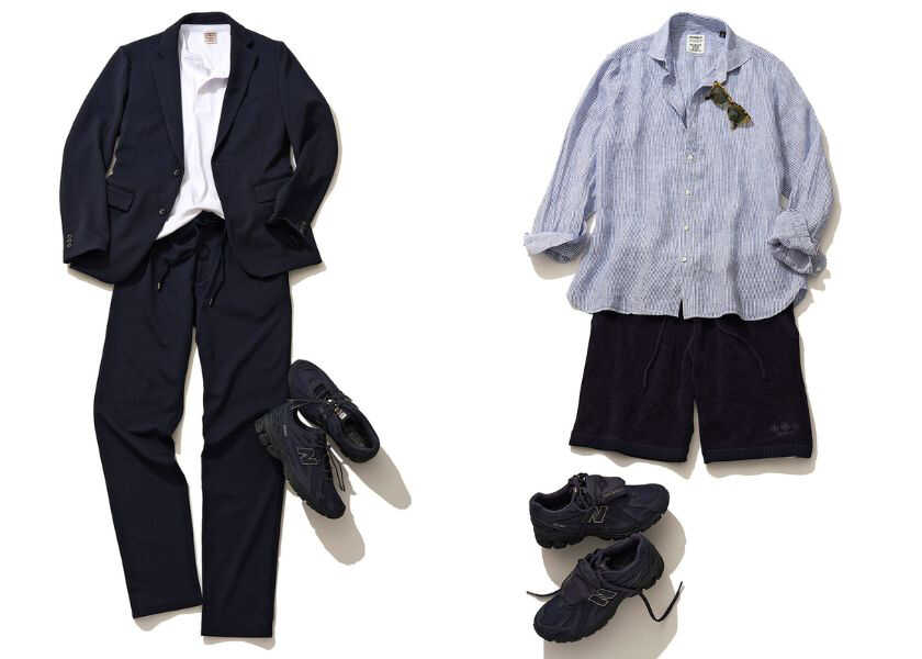 ビジネススタイルにも夏のショーツにも活用できる〈ニューバランス〉の限定シューズとは⁉︎