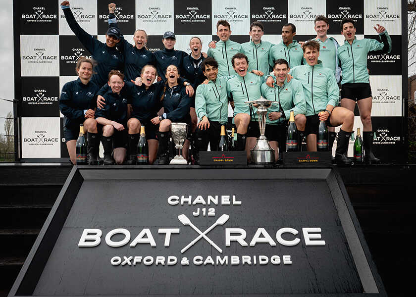 〈シャネル〉がタイトルスポンサーの、“ザ シャネル J12 ボートレース”がロンドンで開催！