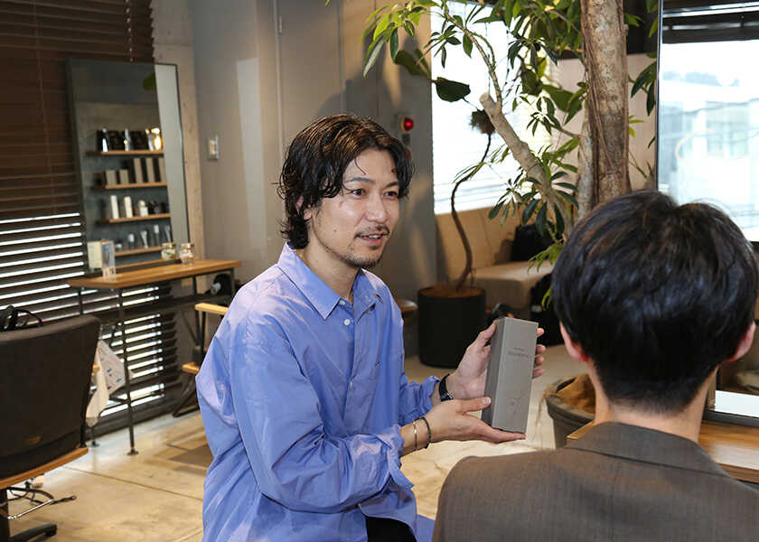 清潔感がありながらも好印象を残す!個性を創る実力サロン。