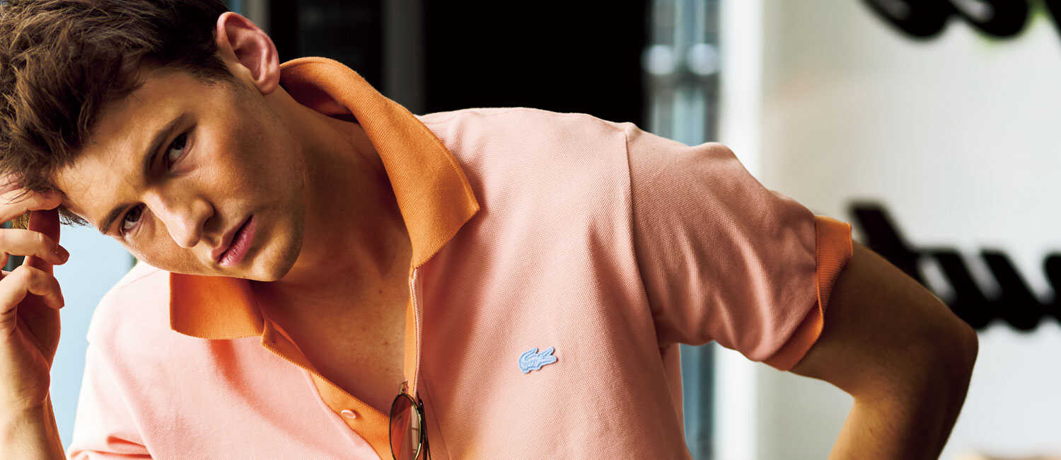 〈ラコステ〉ならデザインのバリエーションも豊富！夏は大人に似合うポロシャツを手に入れる！