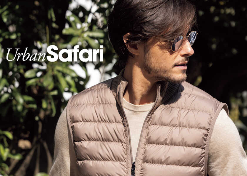 〈ファルコネーリ〉が提案する軽やかな春。カシミヤシルクに寄り添う軽やかなリラックスアウター。