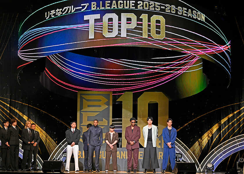 今年も『Safari』が“Bリーグアワードショー2025-26”に登場した選手たちをプロデュース！シーズン最高の瞬間を 華やかな衣装で演出！